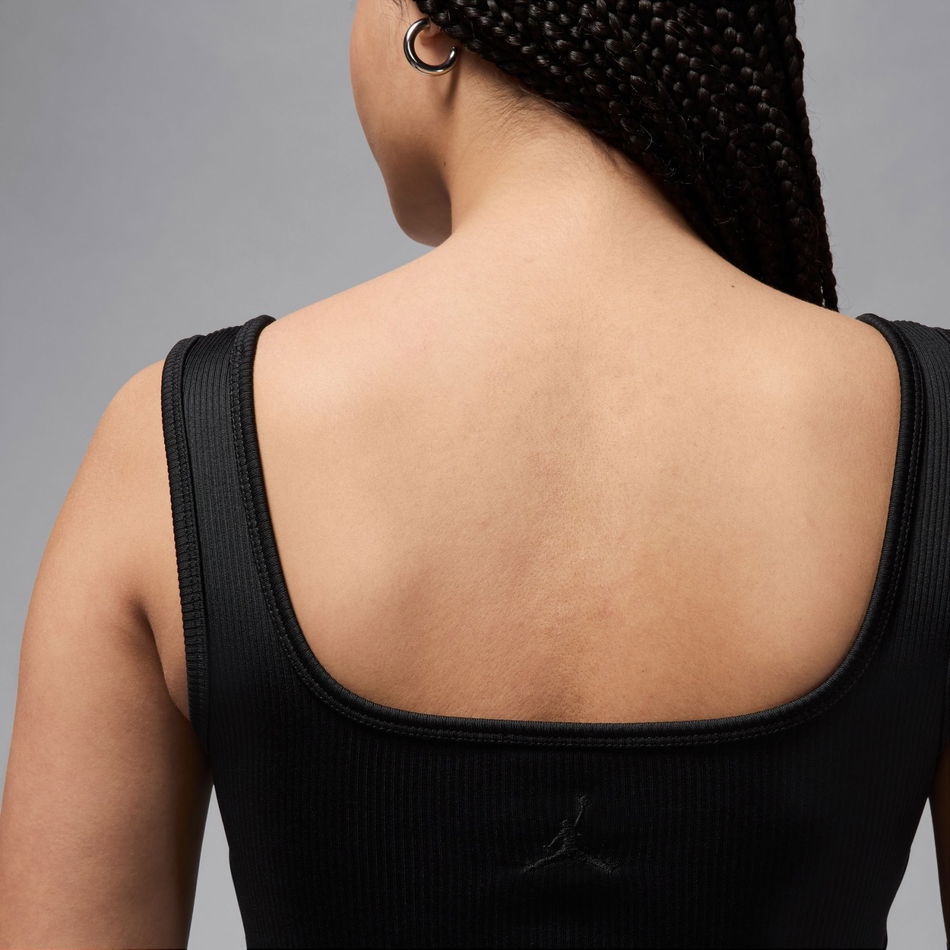 Jordan Crop Lifestyle Tank Kadın Siyah Atlet