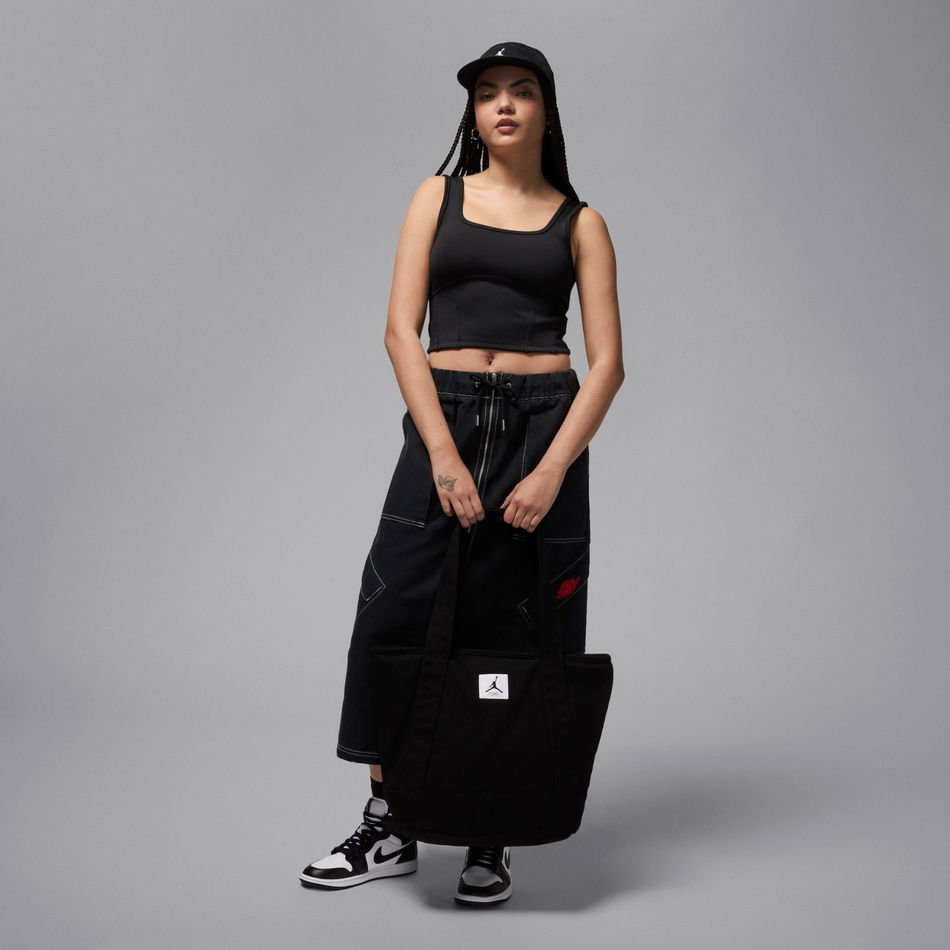 Jordan Crop Lifestyle Tank Kadın Siyah Atlet