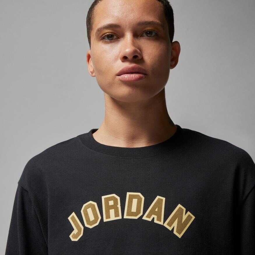 Jordan Crop Long-Sleeve Graphic Tee Kadın Sweatshirt