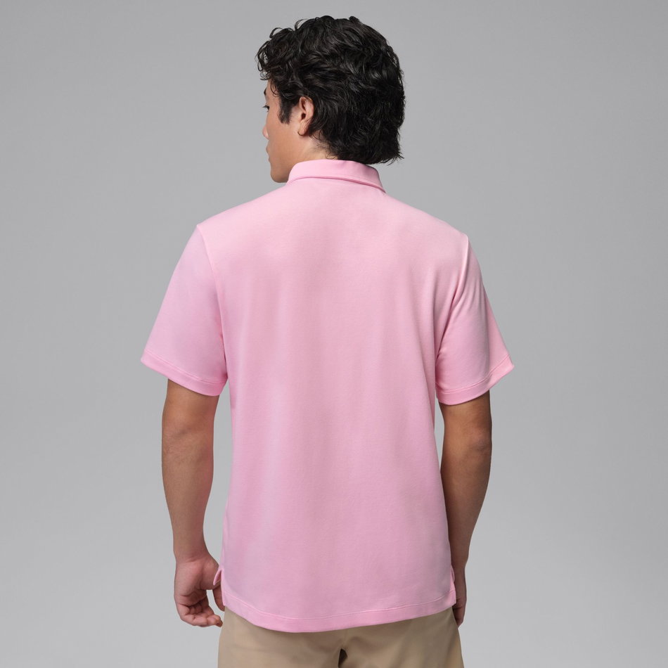 Jordan Dri-FIT Golf Polo Erkek Pembe Tişört