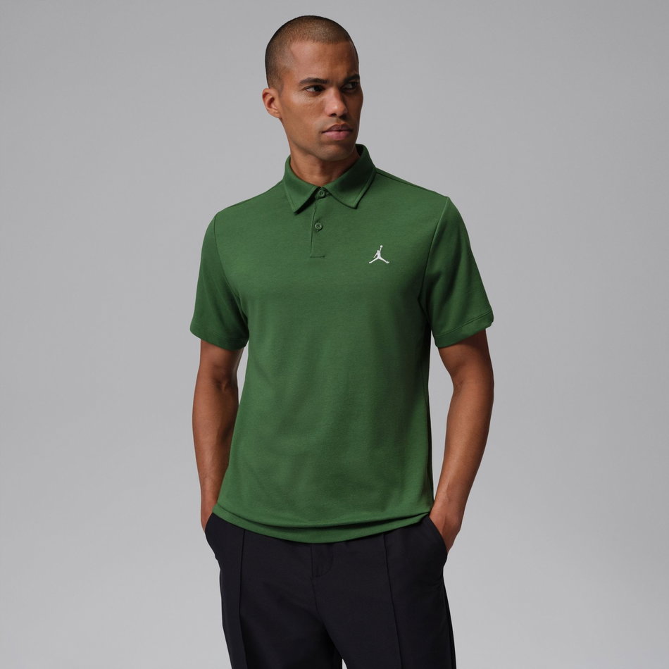 Jordan Dri-FIT Golf Polo Erkek Yeşil Tişört