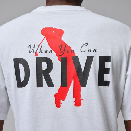 JORDAN - Jordan Dri-FIT Golf Tee Erkek Beyaz Tişört