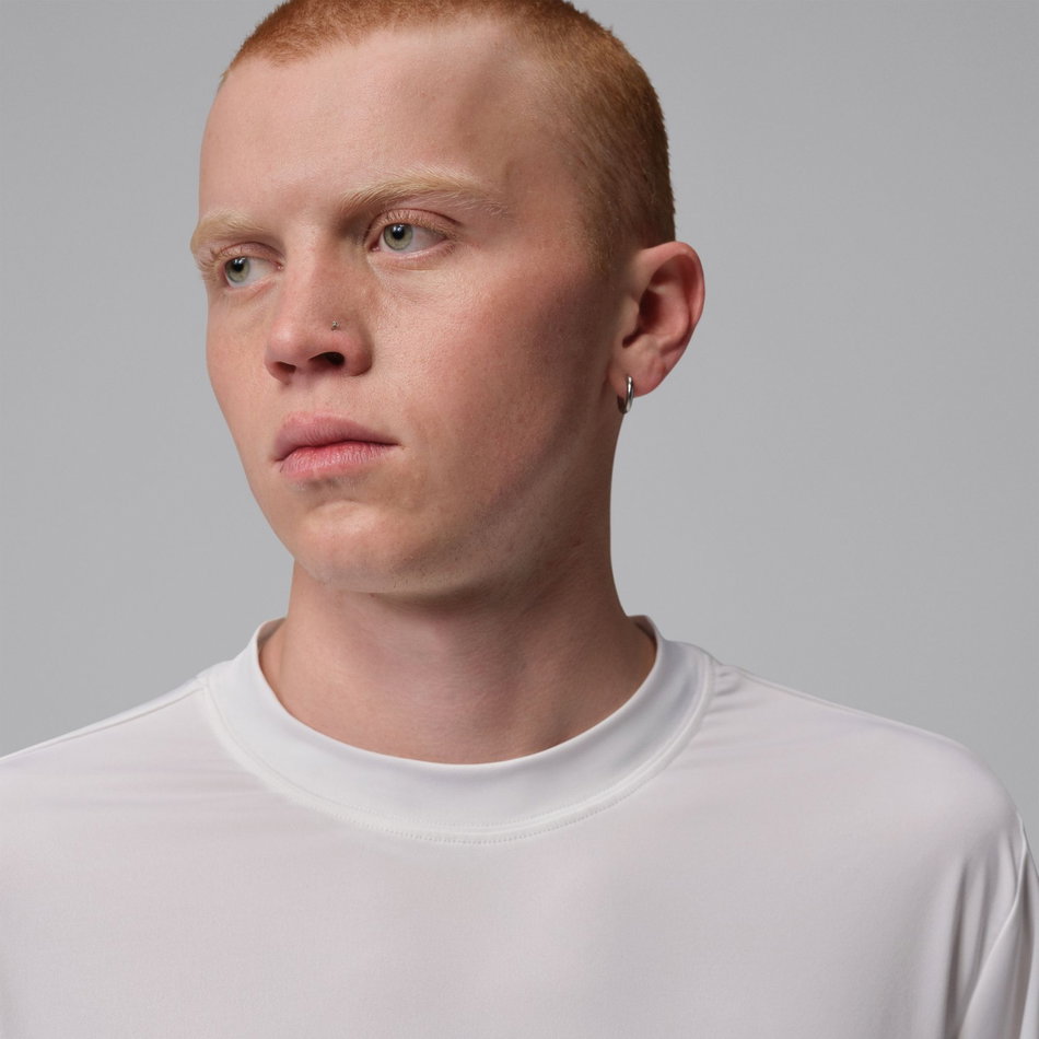 Jordan Dri-FIT Sport Essentials Ss Top Erkek Beyaz Tişört