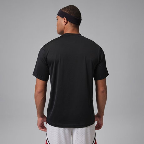 JORDAN - Jordan Dri-FIT Sport Essentials Ss Top Erkek Siyah Tişört (1)