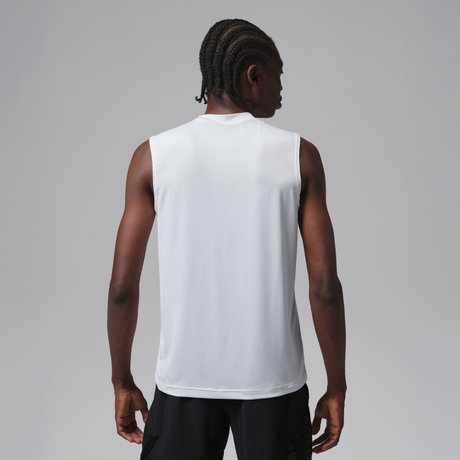 JORDAN - Jordan Dri-FIT Sport Essentials Top Erkek Beyaz Atlet (1)