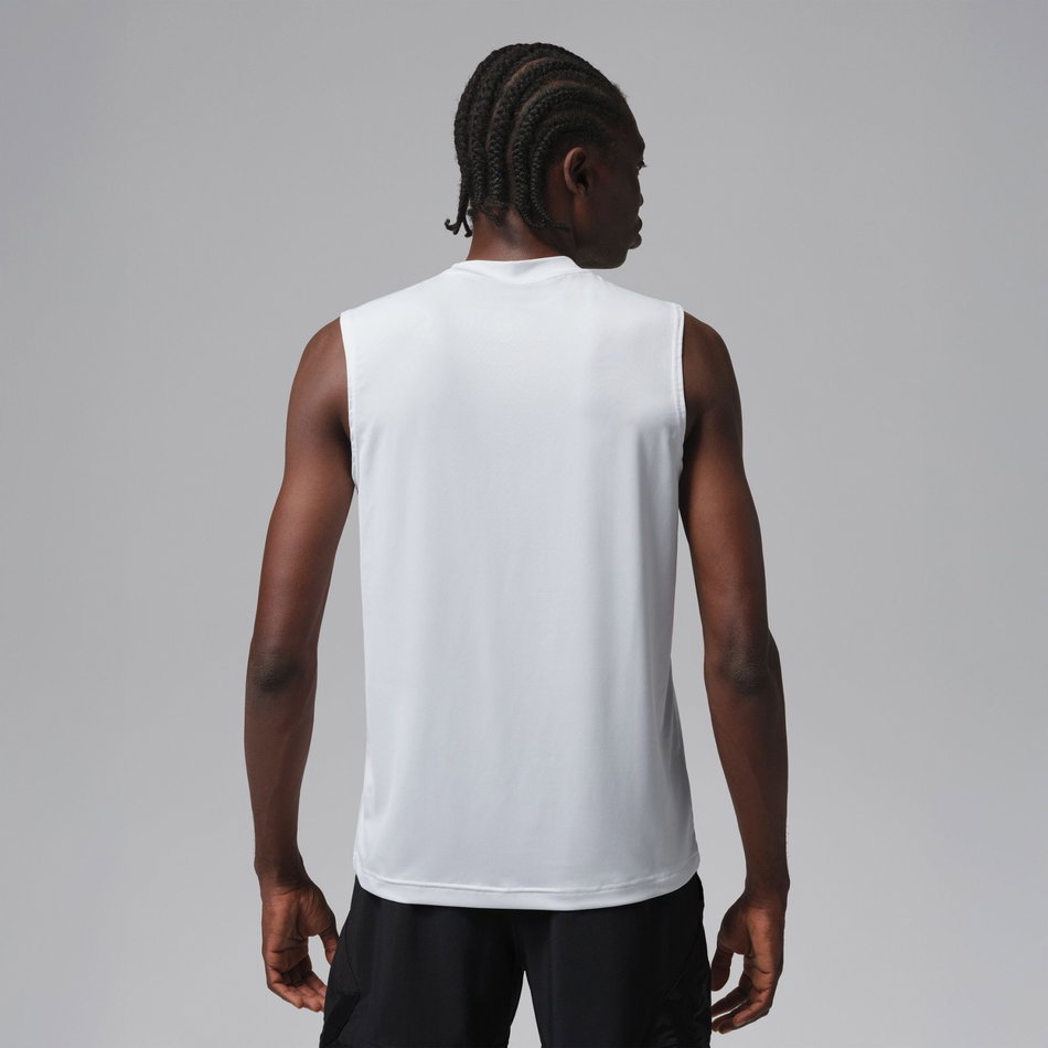 Jordan Dri-FIT Sport Essentials Top Erkek Beyaz Atlet