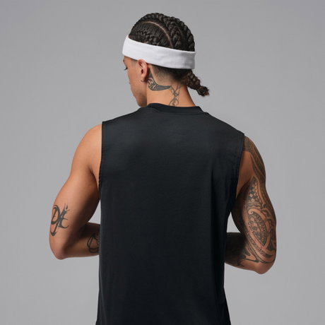 JORDAN - Jordan Dri-FIT Sport Essentials Top Erkek Siyah Atlet (1)