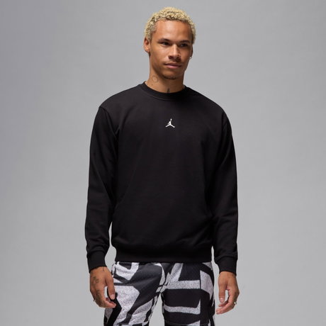 JORDAN - Jordan Dri-FIT Sport Fleece Po Crew Erkek Siyah Sweatshirt