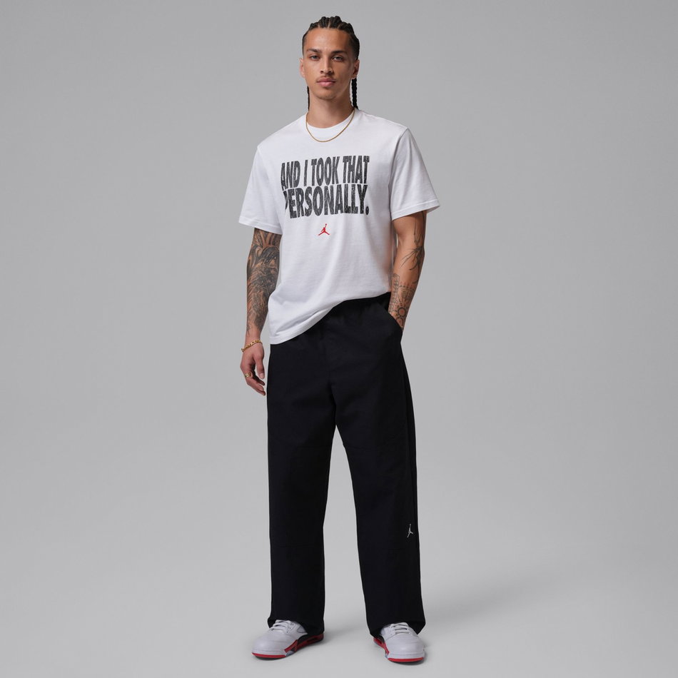 Jordan Dri-FIT Sport Gfx Ss Crew Erkek Beyaz Tişört