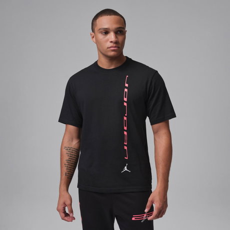 JORDAN - Jordan Dri-FIT Sport Gfx Ss Crew Erkek Siyah Tişört
