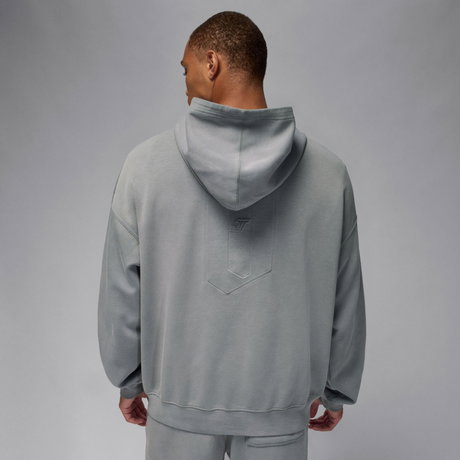 JORDAN - Jordan Dri-FIT Sport Hoop Fleece Po Erkek Gri Sweatshirt (1)