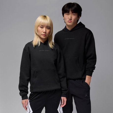 JORDAN - Jordan Dri-FIT Sport Hoop Fleece Po Erkek Siyah Sweatshirt