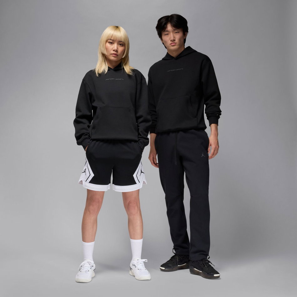 Jordan Dri-FIT Sport Hoop Fleece Po Erkek Siyah Sweatshirt