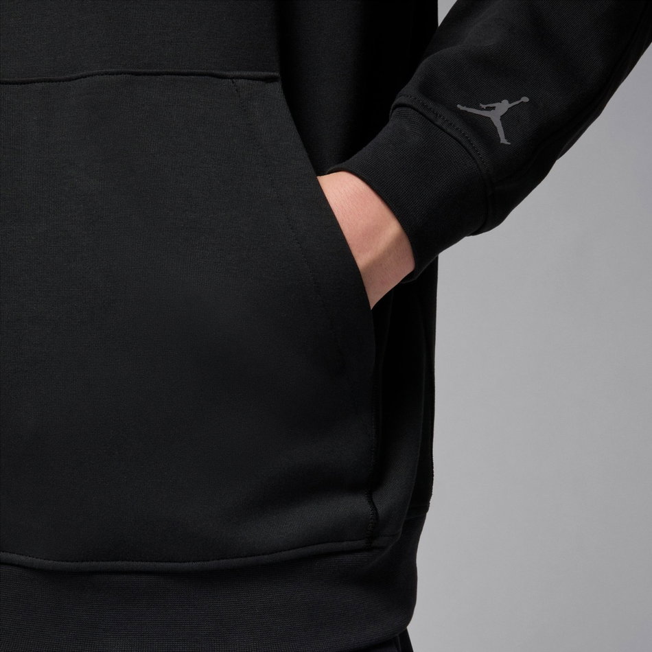 Jordan Dri-FIT Sport Hoop Fleece Po Erkek Siyah Sweatshirt