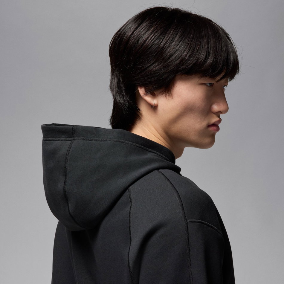 Jordan Dri-FIT Sport Hoop Fleece Po Erkek Siyah Sweatshirt