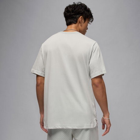 JORDAN - Jordan Dri-Fit Sport SS Top Beyaz Erkek Bej Tişört (1)