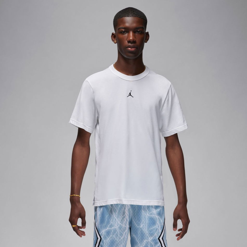 Jordan Dri-Fit Sport SS Top Erkek Beyaz Tişört