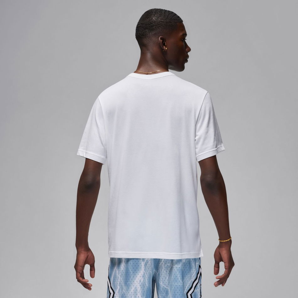 Jordan Dri-Fit Sport SS Top Erkek Beyaz Tişört