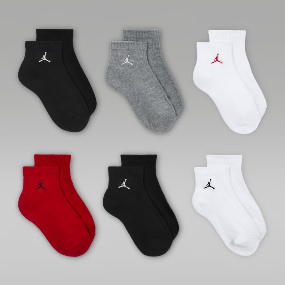 Jordan Essential Çocuk Renkli Çorap (6 Çift)
