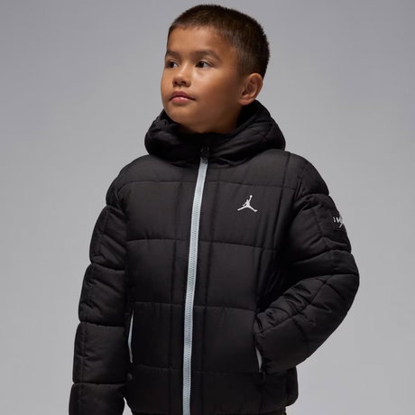 NIKE - Jordan Essential Midweight Puffer Çocuk Siyah Mont