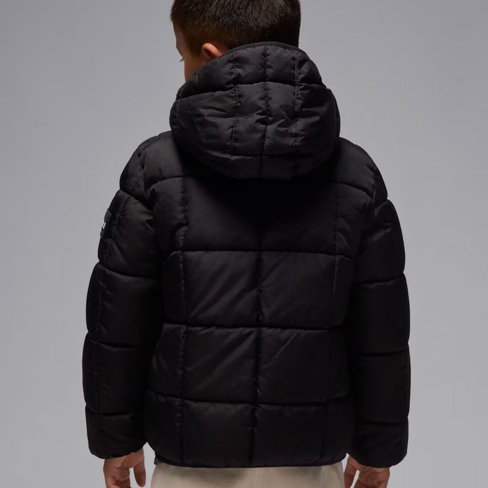 Jordan Essential Midweight Puffer Çocuk Siyah Mont