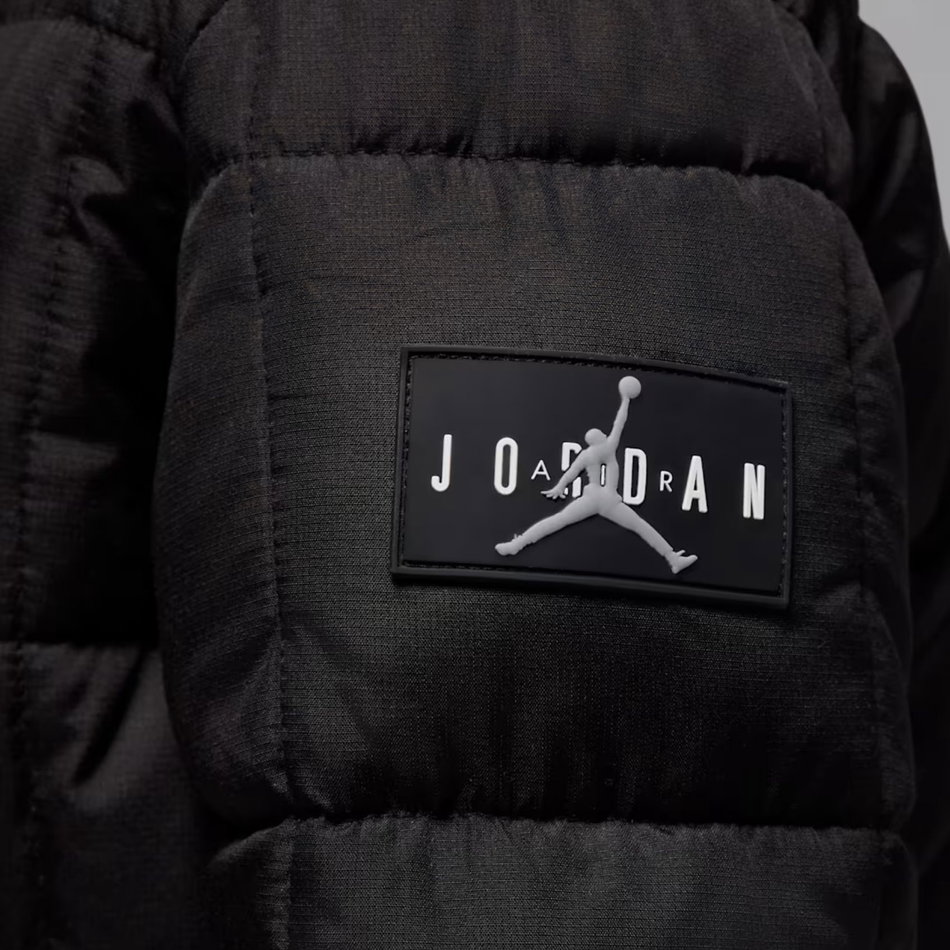 Jordan Essential Midweight Puffer Çocuk Siyah Mont