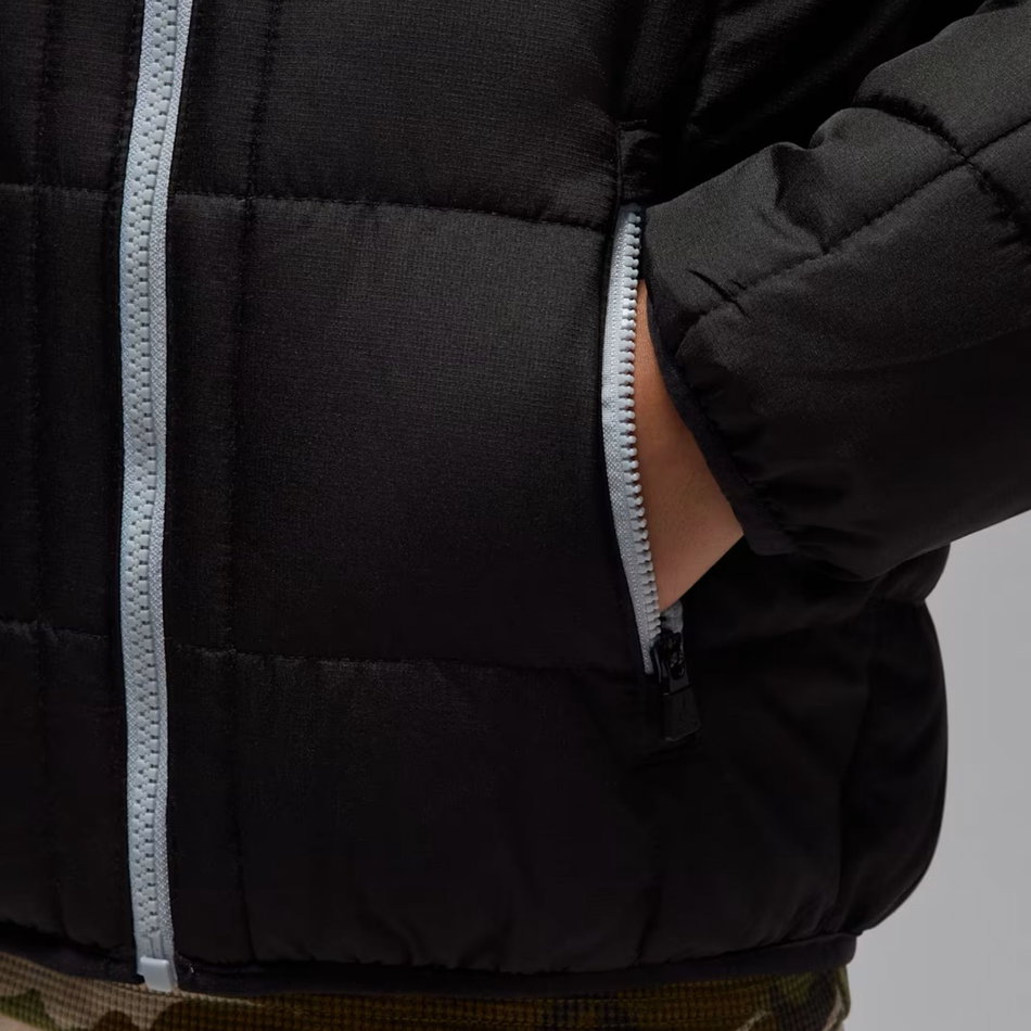Jordan Essential Midweight Puffer Çocuk Siyah Mont