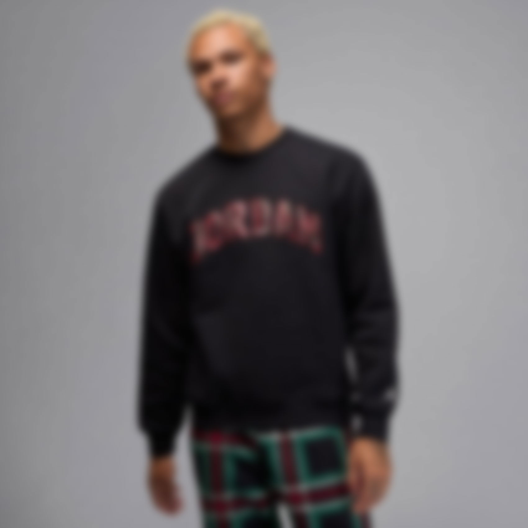 JORDAN - Jordan Essentials Holiday Fleece Crew Erkek Sweatshirt