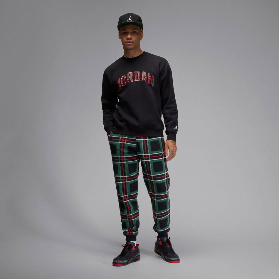 Jordan Essentials Holiday Fleece Crew Erkek Sweatshirt