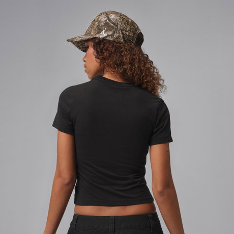 JORDAN - Jordan Essentials Ss Tmid Tee Kadın Siyah Tişört (1)