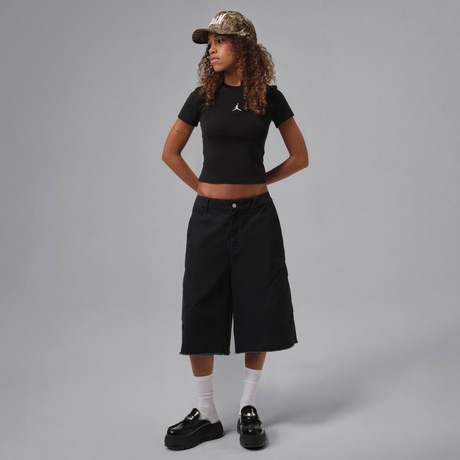 Jordan Essentials Ss Tmid Tee Kadın Siyah Tişört