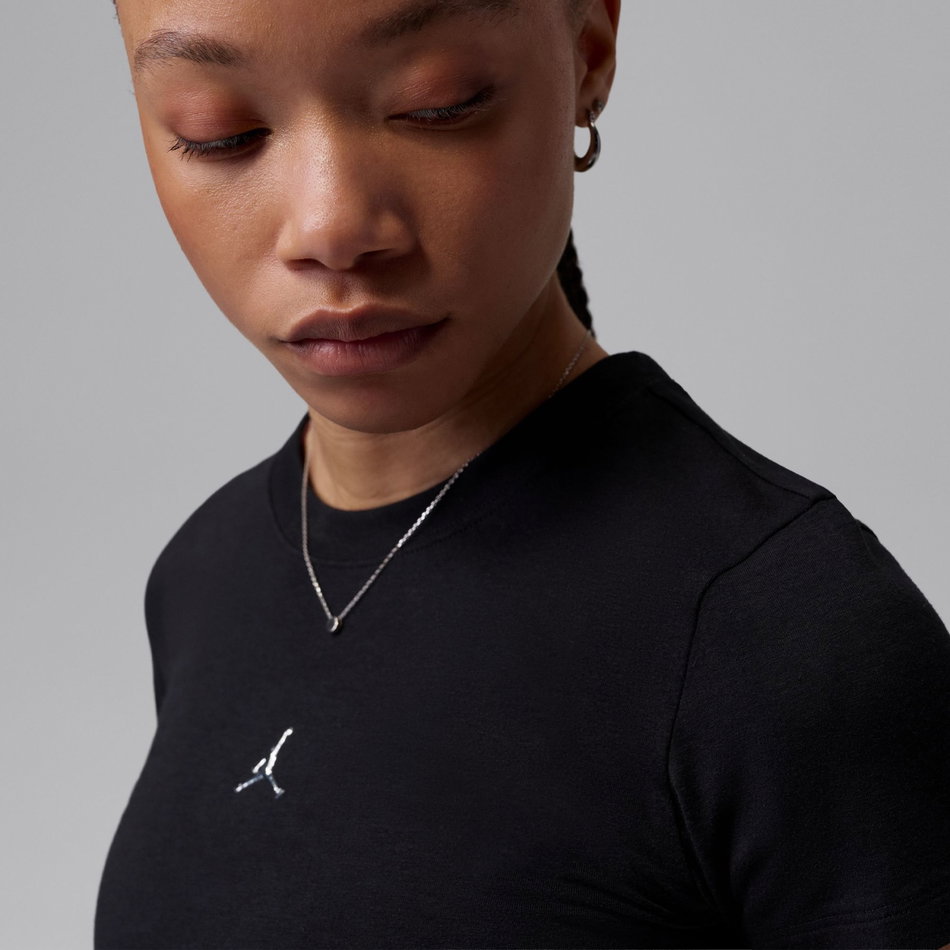 Jordan Essentials Ss Tmid Tee Kadın Siyah Tişört