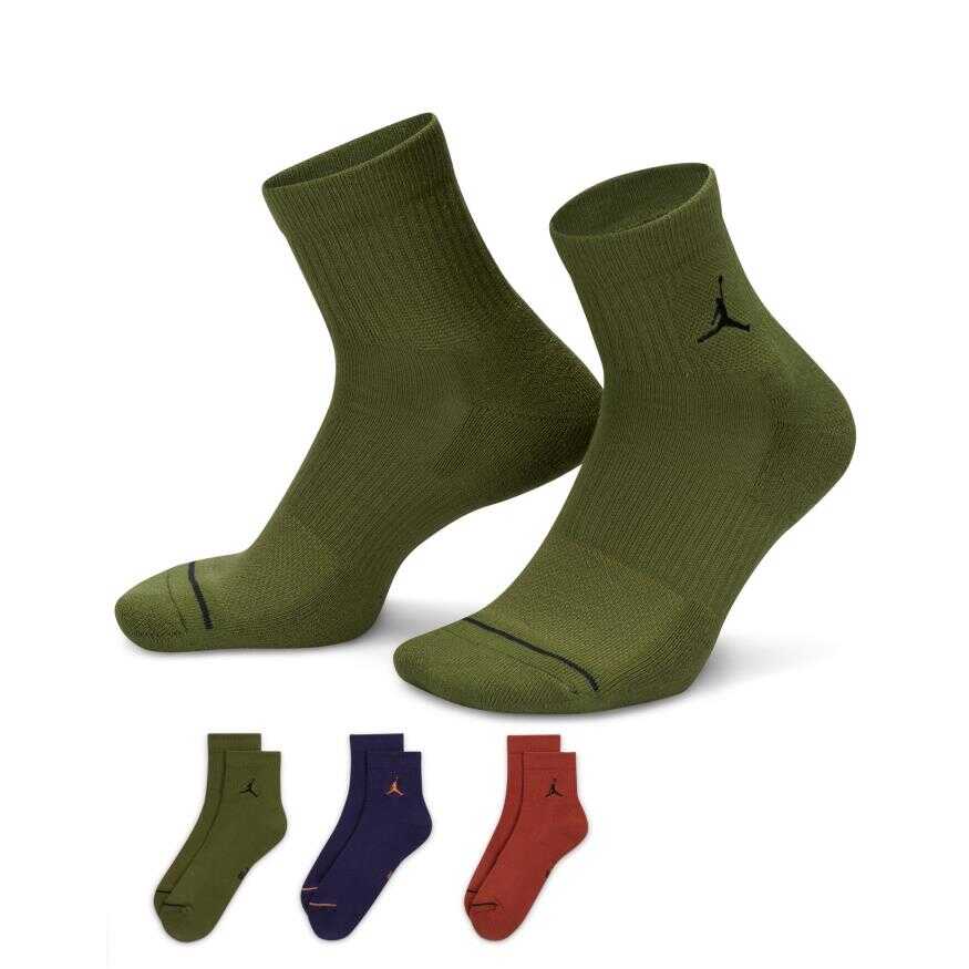 Jordan Everyday Cush Poly Ankle Çorap (3 Çift)