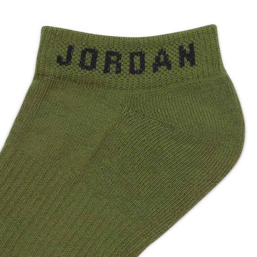 Jordan Everyday Cush Poly No-Show Çorap (3 Çift)