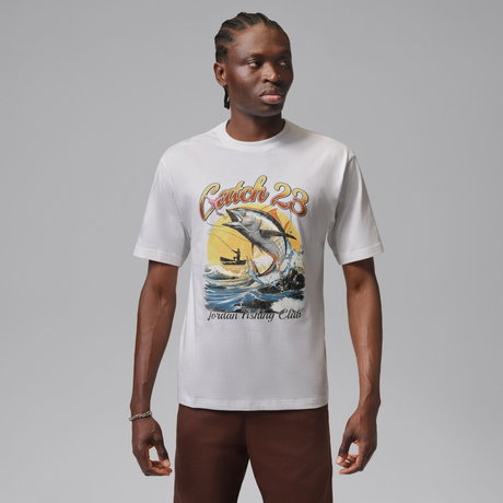JORDAN - Jordan Fish Gfx Ss Crew Erkek Tişört