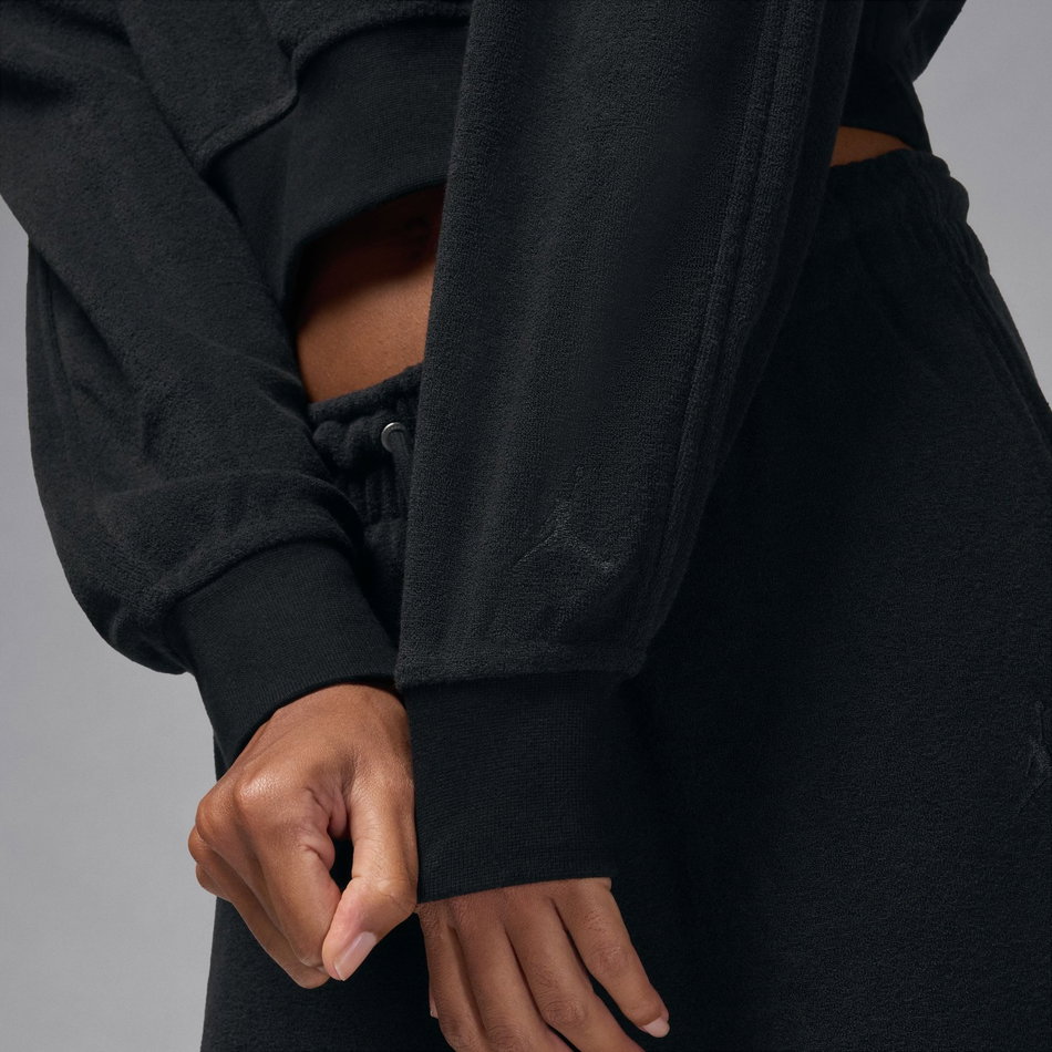 Jordan Fleece Essential QZ Kadın Siyah Sweatshirt