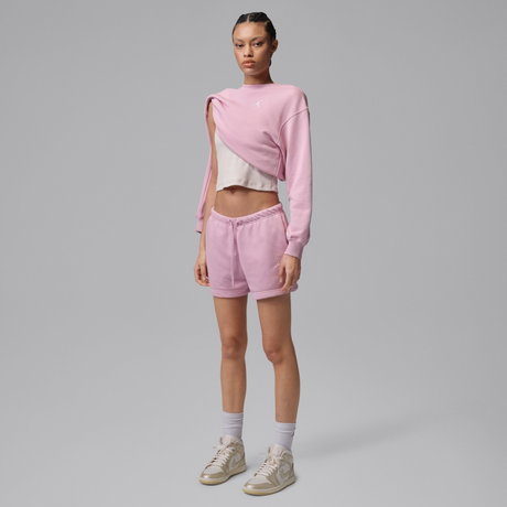 JORDAN - Jordan Fleece Ft Crew Kadın Pembe Sweatshirt (1)