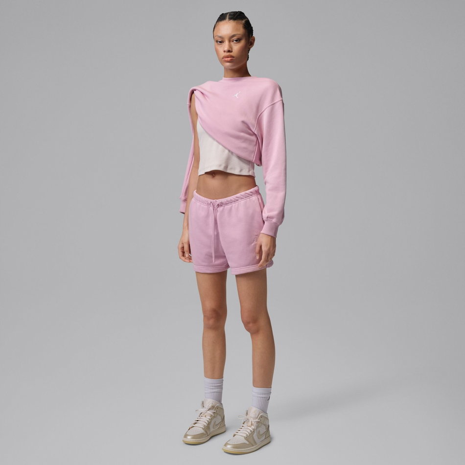 Jordan Fleece Ft Crew Kadın Pembe Sweatshirt