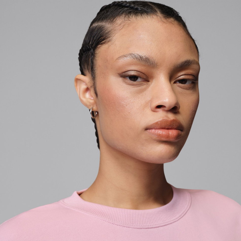 Jordan Fleece Ft Crew Kadın Pembe Sweatshirt