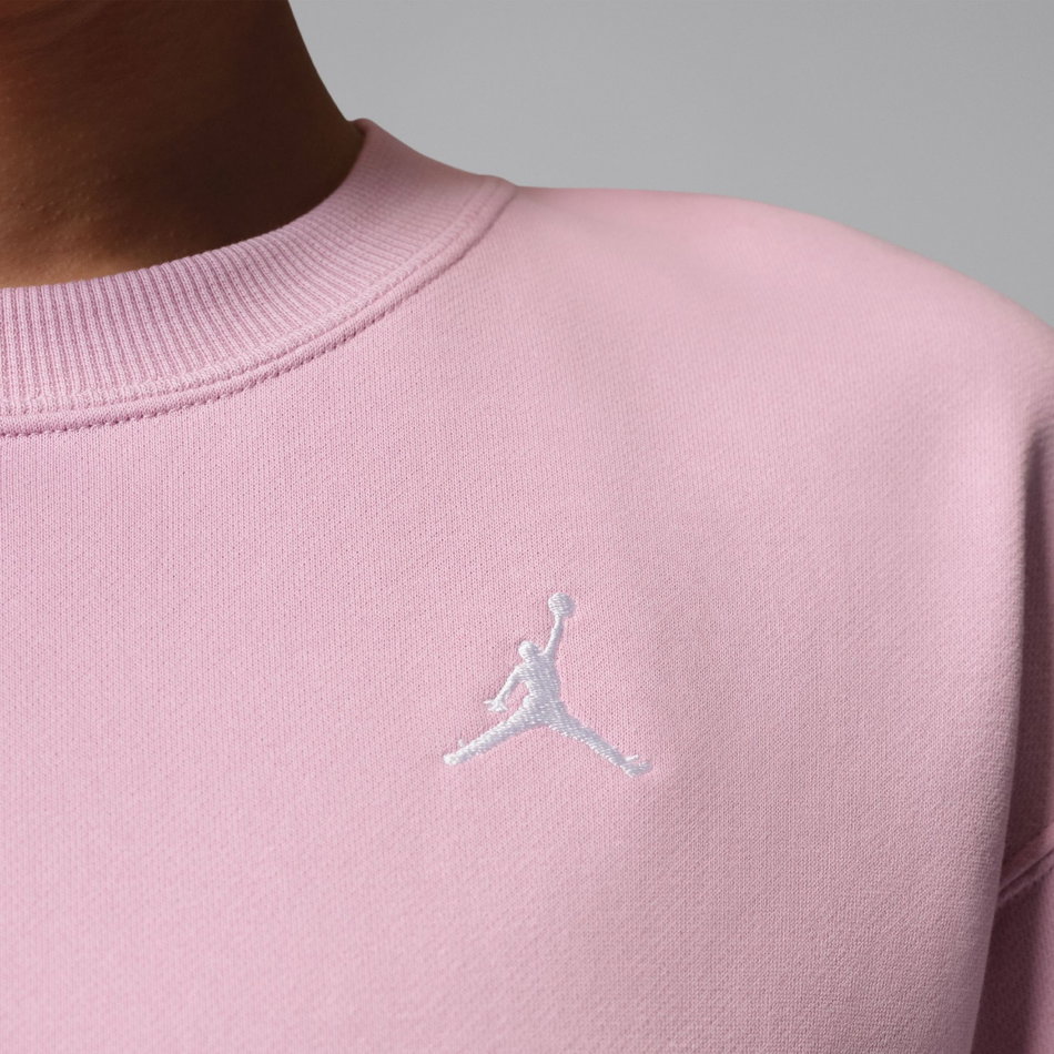 Jordan Fleece Ft Crew Kadın Pembe Sweatshirt