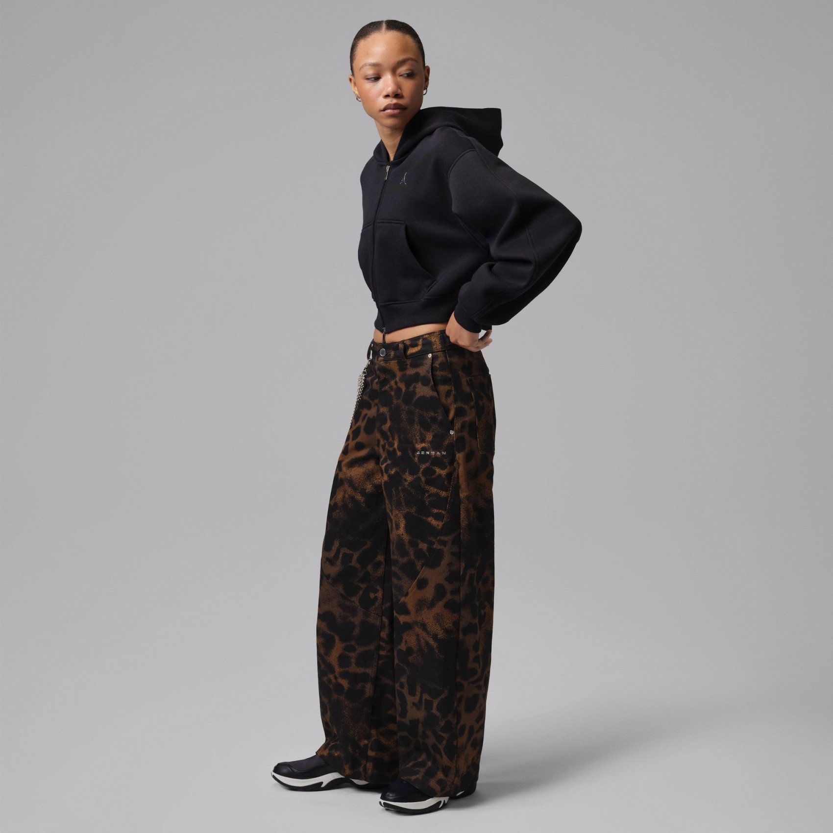 Женские спортивные штаны Jordan Flight 91 Baggy "Black Cat" Pant