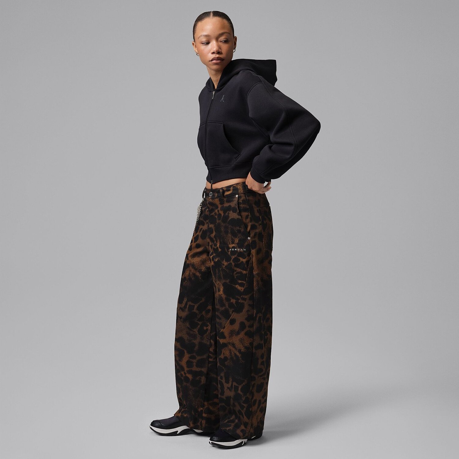 Женские спортивные штаны Jordan Flight 91 Baggy "Black Cat" Pant