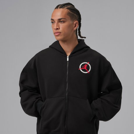 JORDAN - Jordan Flight Club Knit Fz Erkek Siyah Sweatshirt