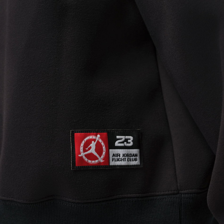Jordan Flight Club Knit Fz Erkek Siyah Sweatshirt