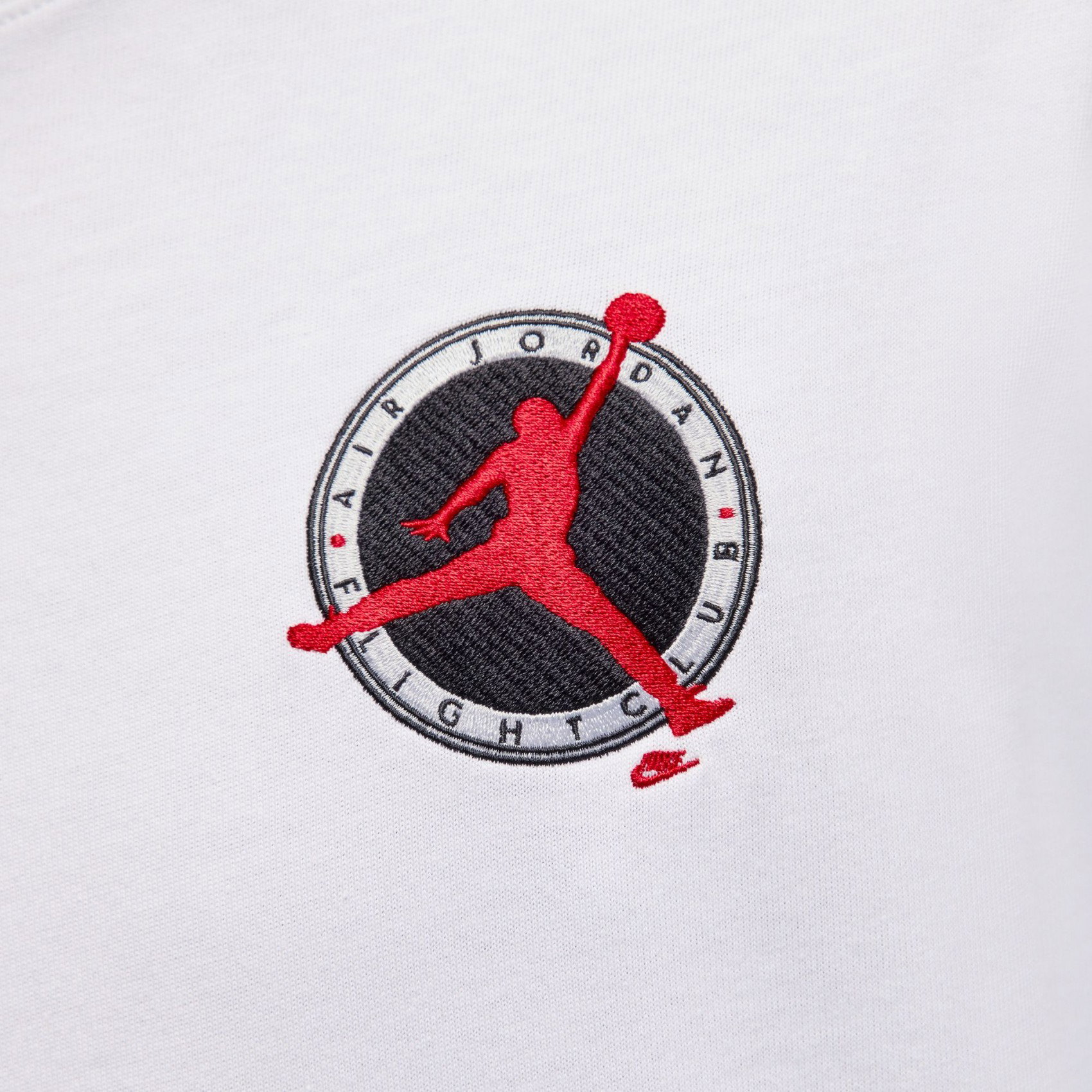 Nike Jordan Flight Club Ss Crew Erkek Beyaz Tişört IQ0543-100