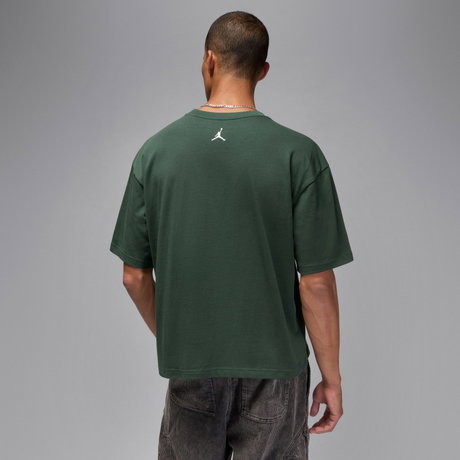JORDAN - Jordan Flight Essential Boxy SS Crew Erkek Yeşil Tişört (1)