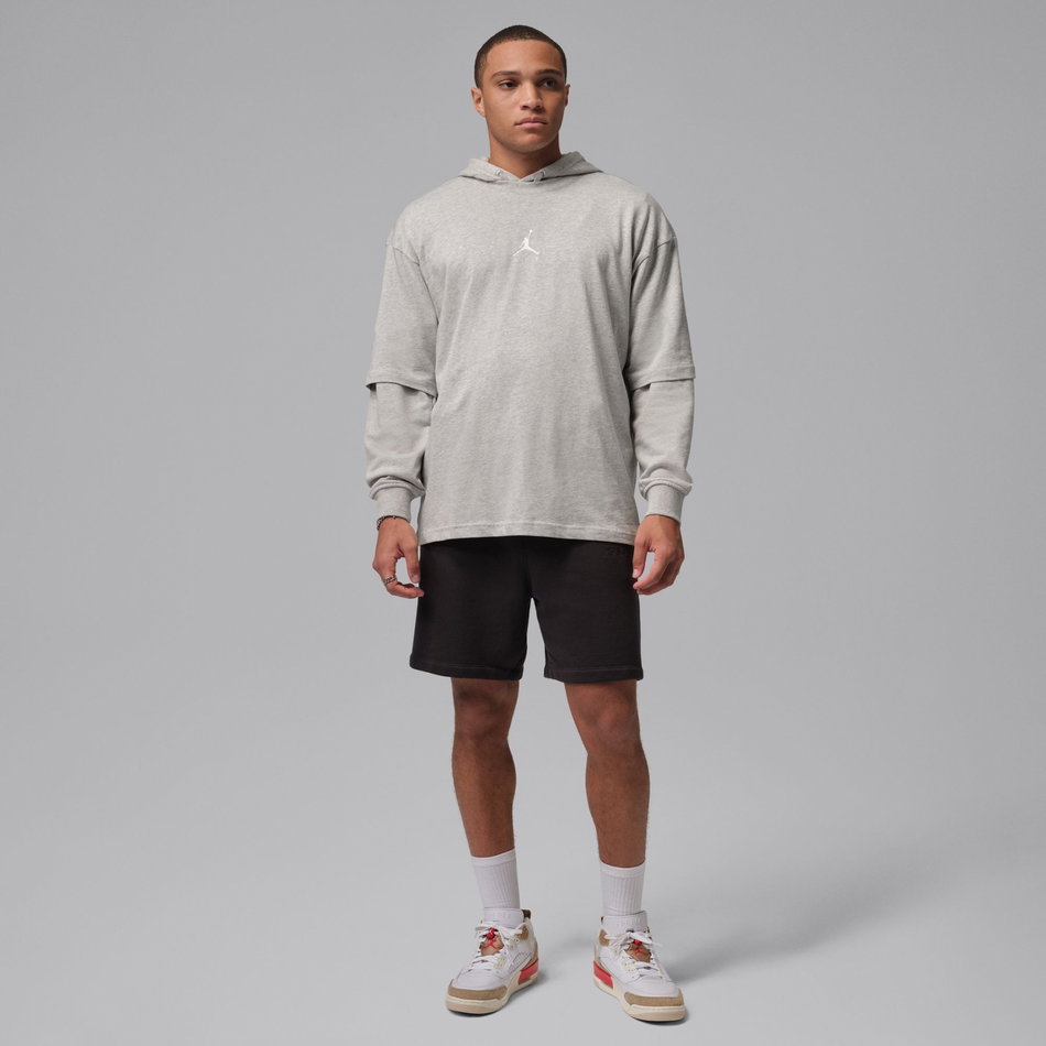 Jordan Flight Essentials Oversize Ss Crew Erkek Bej Tişört