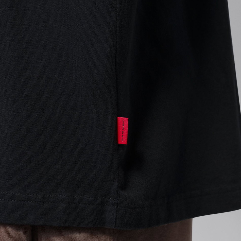 Jordan Flight Essentials Oversized Patch Ss Erkek Siyah Tişört