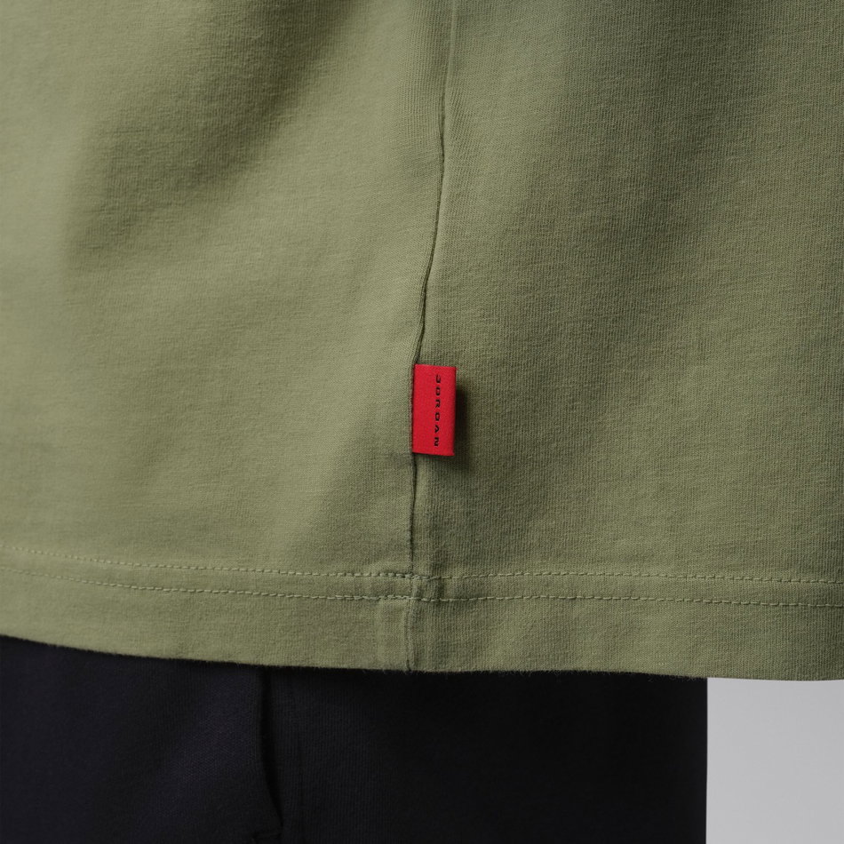 Jordan Flight Essentials Oversized Patch Ss Erkek Yeşil Tişört