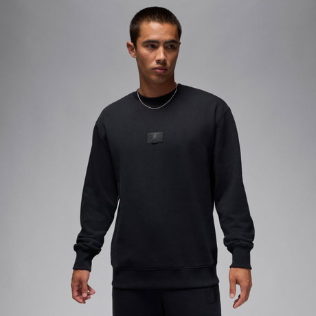 JORDAN - Jordan Flight Fleece Crew Erkek Siyah Sweatshirt